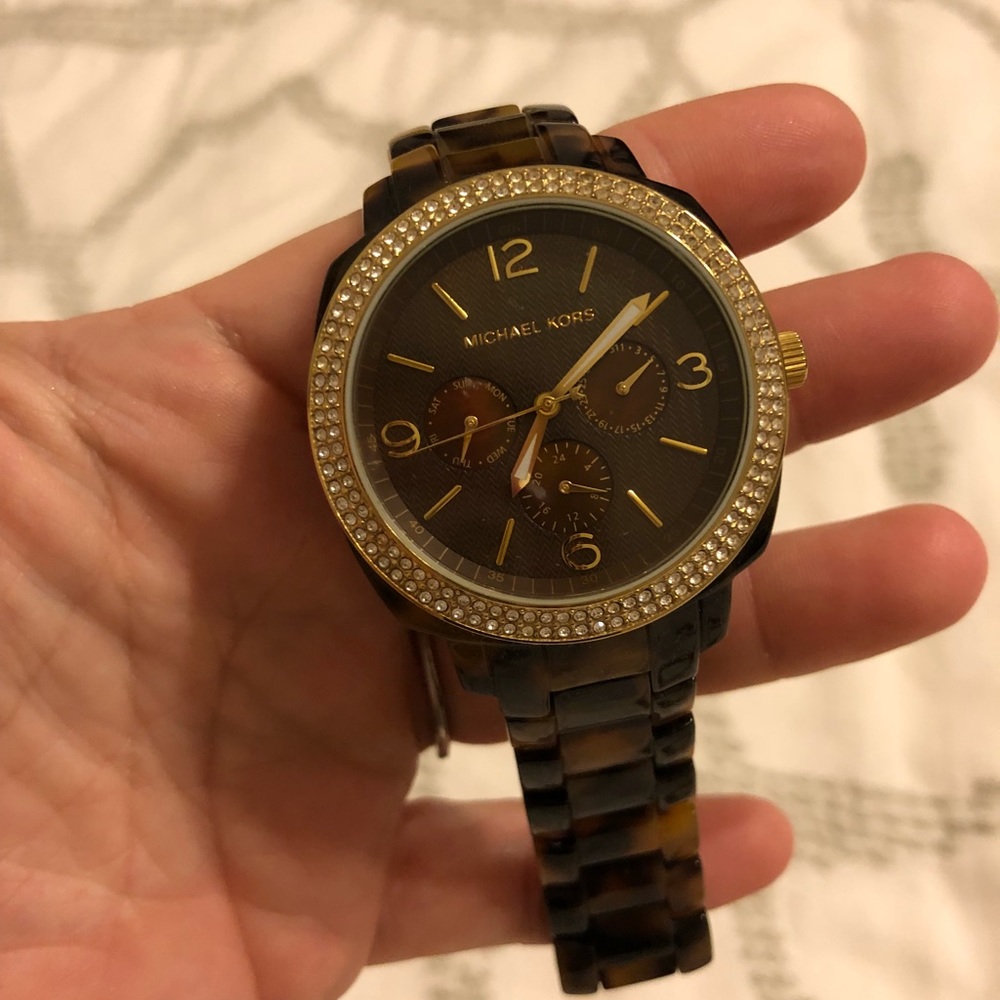 Michael Kors Tortoise Watch